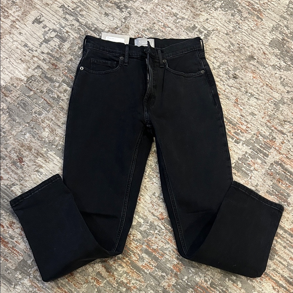 New with tags!! Everlane Women’s Black Denim Jeans